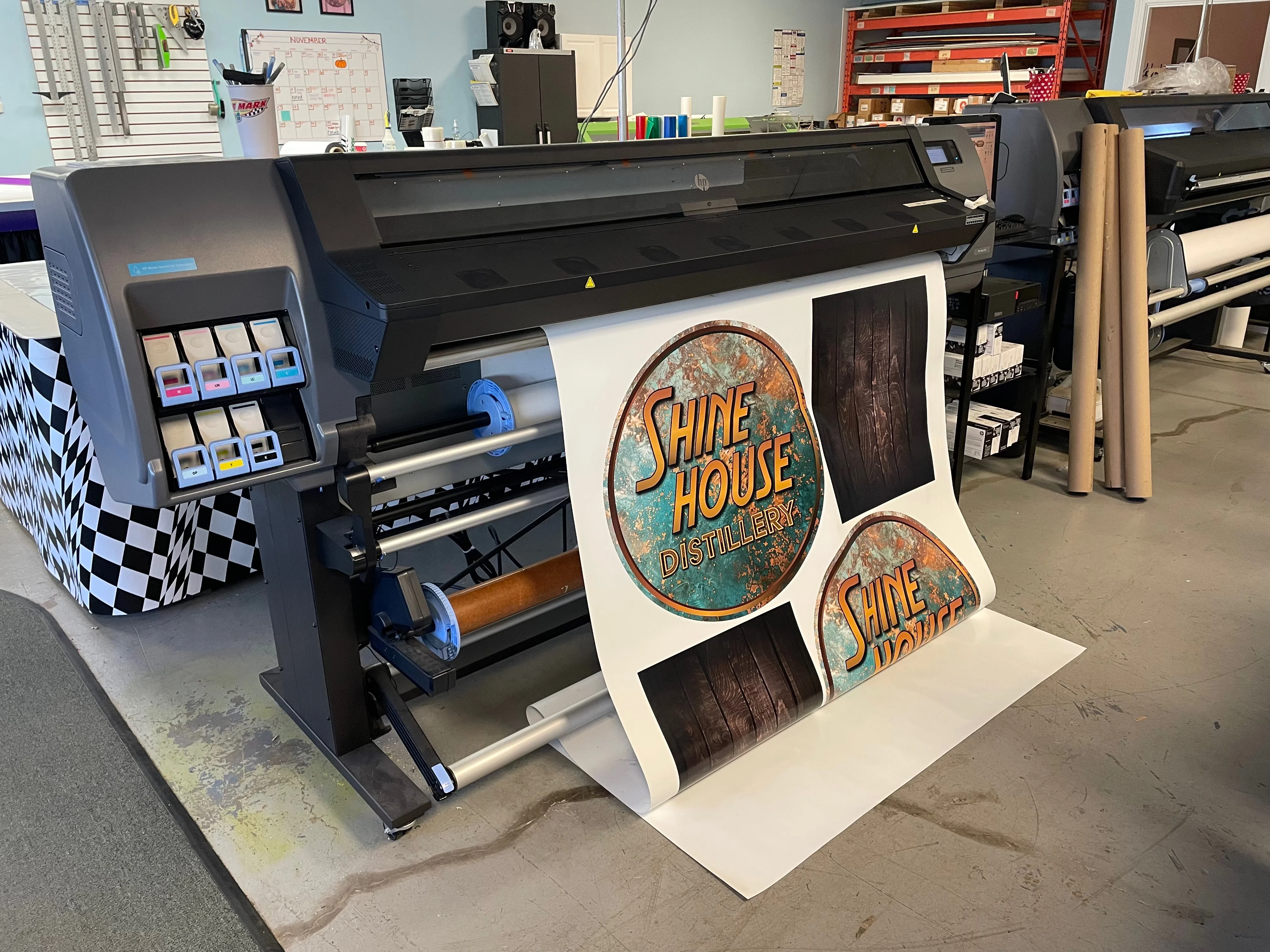Quality printing services showcase
